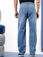 Kotty Men Comfort Regular Fit Mid-Rise Stretchable Jeans