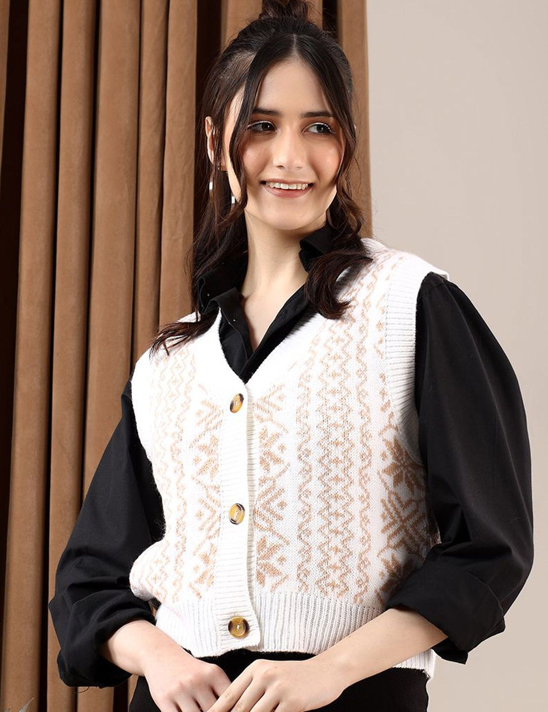 Kotty Women Printed Cardigan