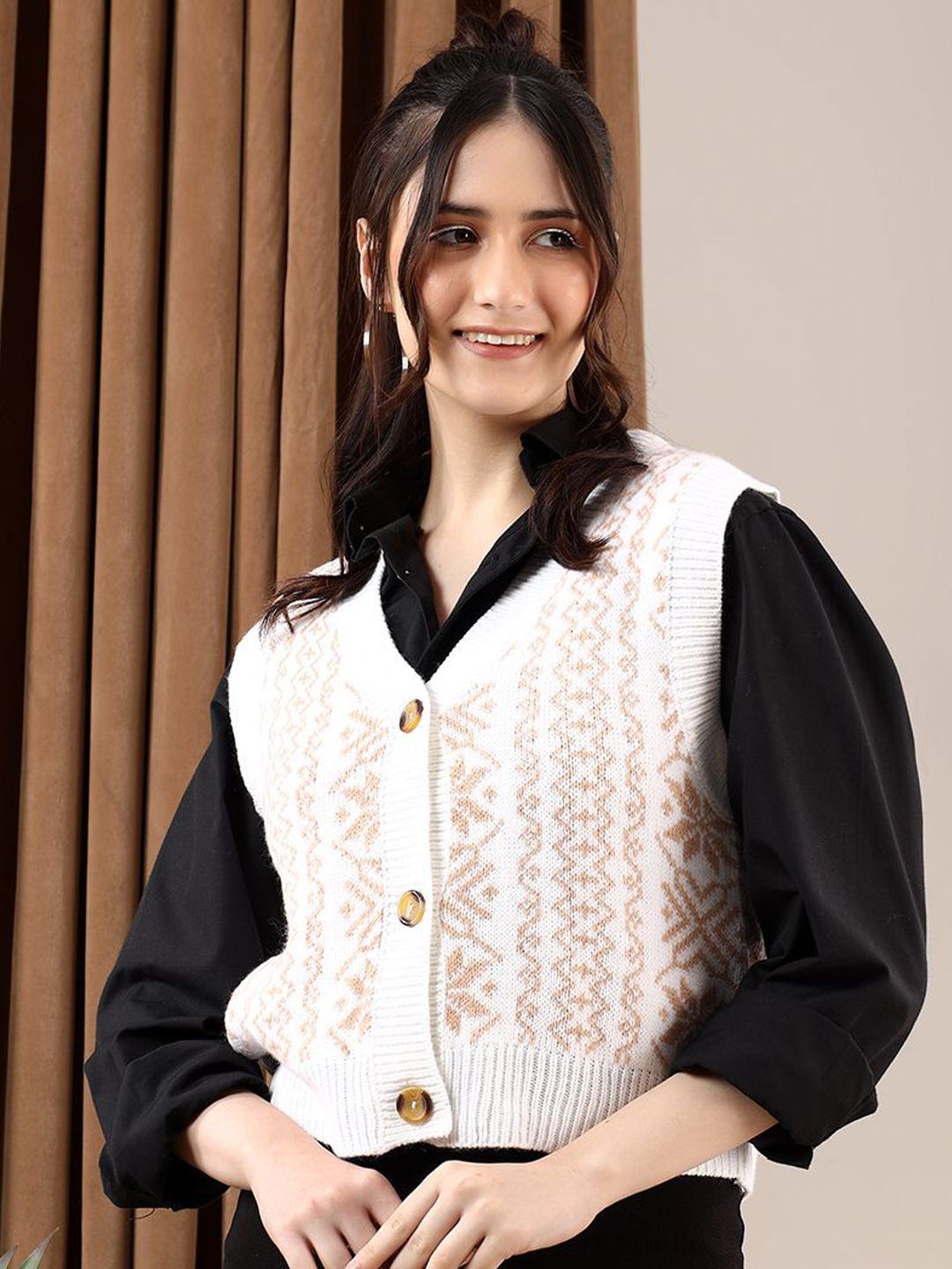 Kotty Women Printed Cardigan