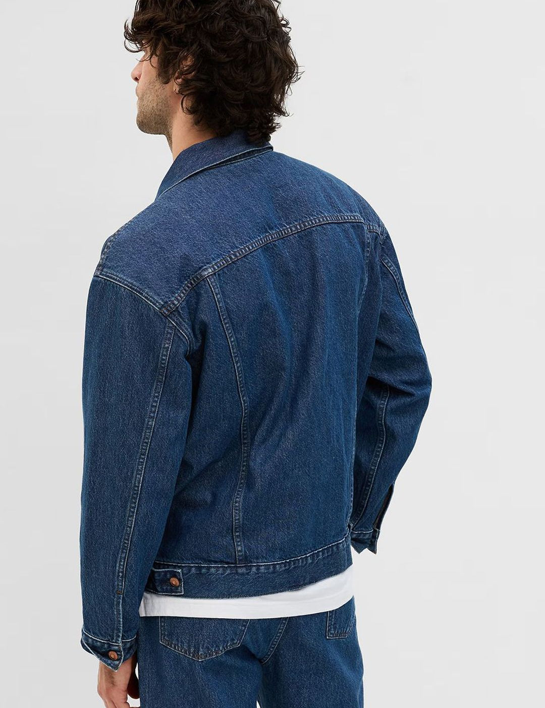 Kotty Men Solid Denim Jacket