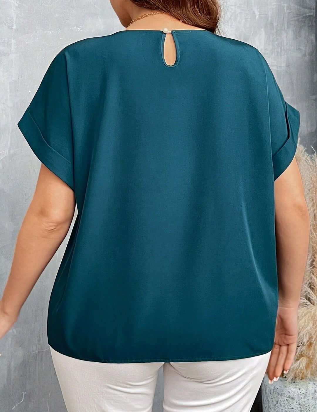 KOTTY  Women Solid Extended Sleeves Top