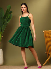 Kotty Embellished Fit & Flare Dress