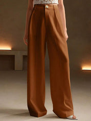 Kotty Women Relaxed High-Rise Formal Trousers