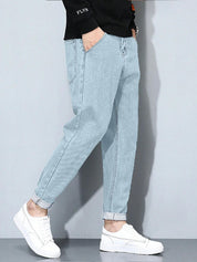 Kotty Men Straight Fit Low-Rise Stretchable Jeans