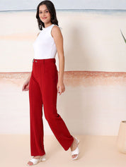 Kotty Relaxed Fit Round Neck Top With Trousers Co-Ords Set