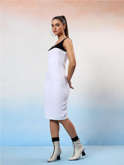 Kotty Women Shoulder Straps Bodycon Dress