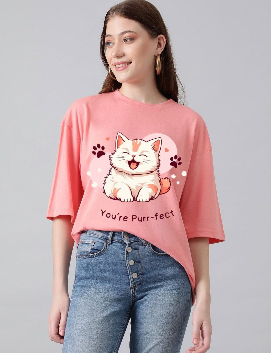 Kotty Women Printed T-shirt