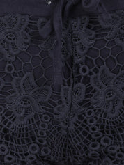 KOTTY  Self Design Women Black Regular Shorts Special price