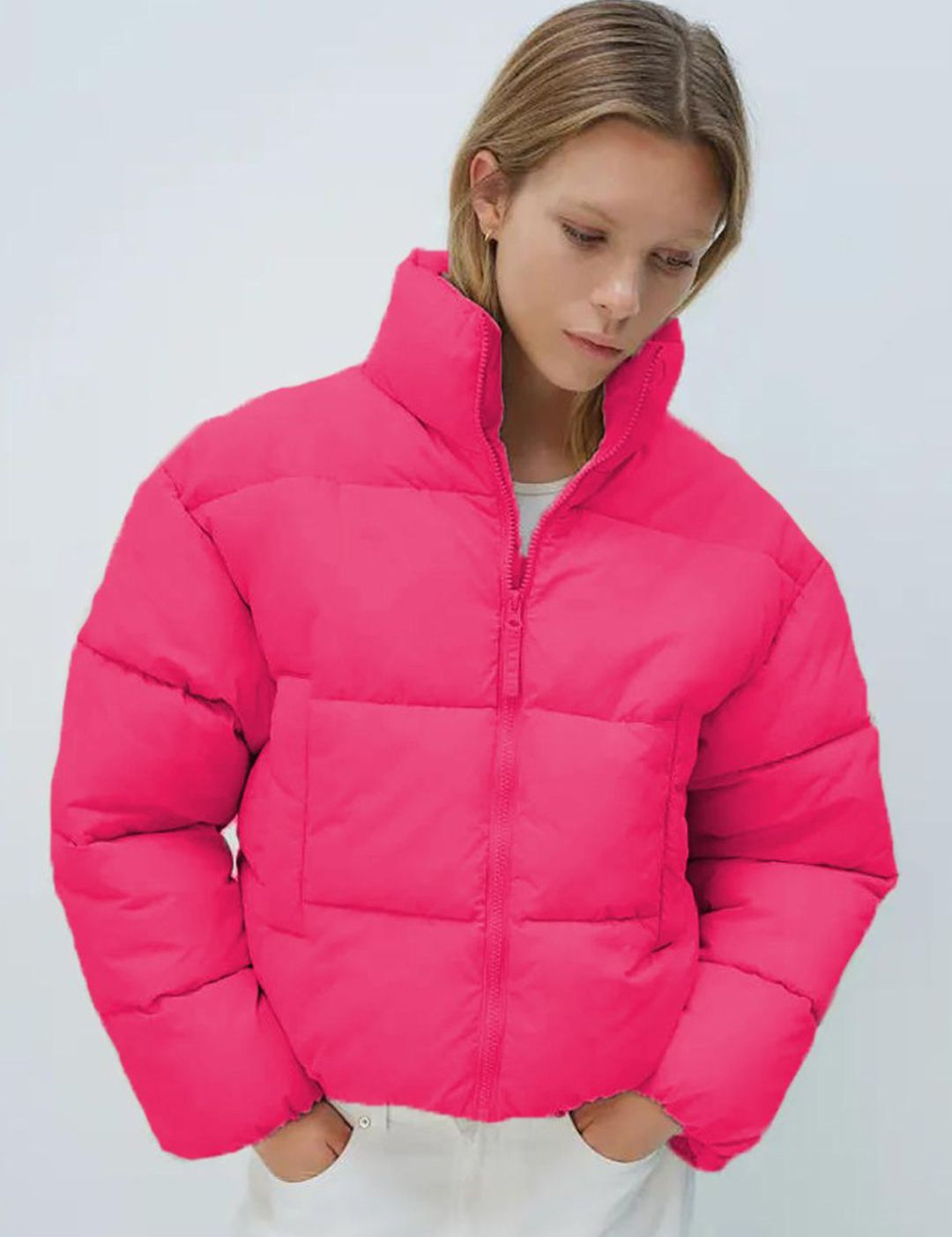 Kotty Women Crop Puffer Jacket