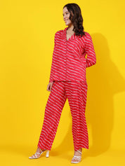 kotty Shirt Pant Co-ords Set