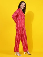 kotty Shirt Pant Co-ords Set