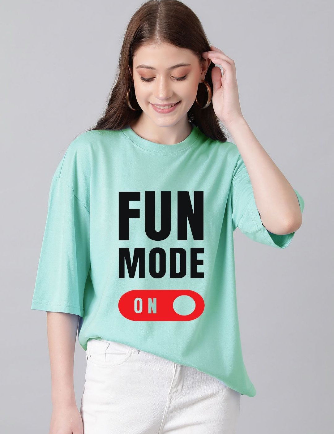 Kotty Women Typography Printed T-shirt