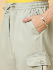 Kotty Men Low-Rise Regular Fit Cargo Shorts