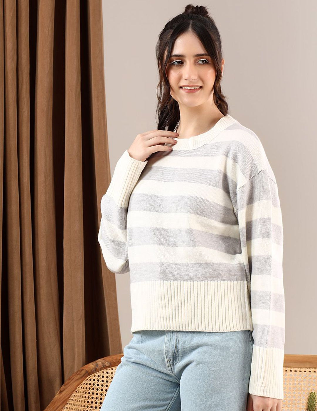 Kotty Women Colourblocked Pullover