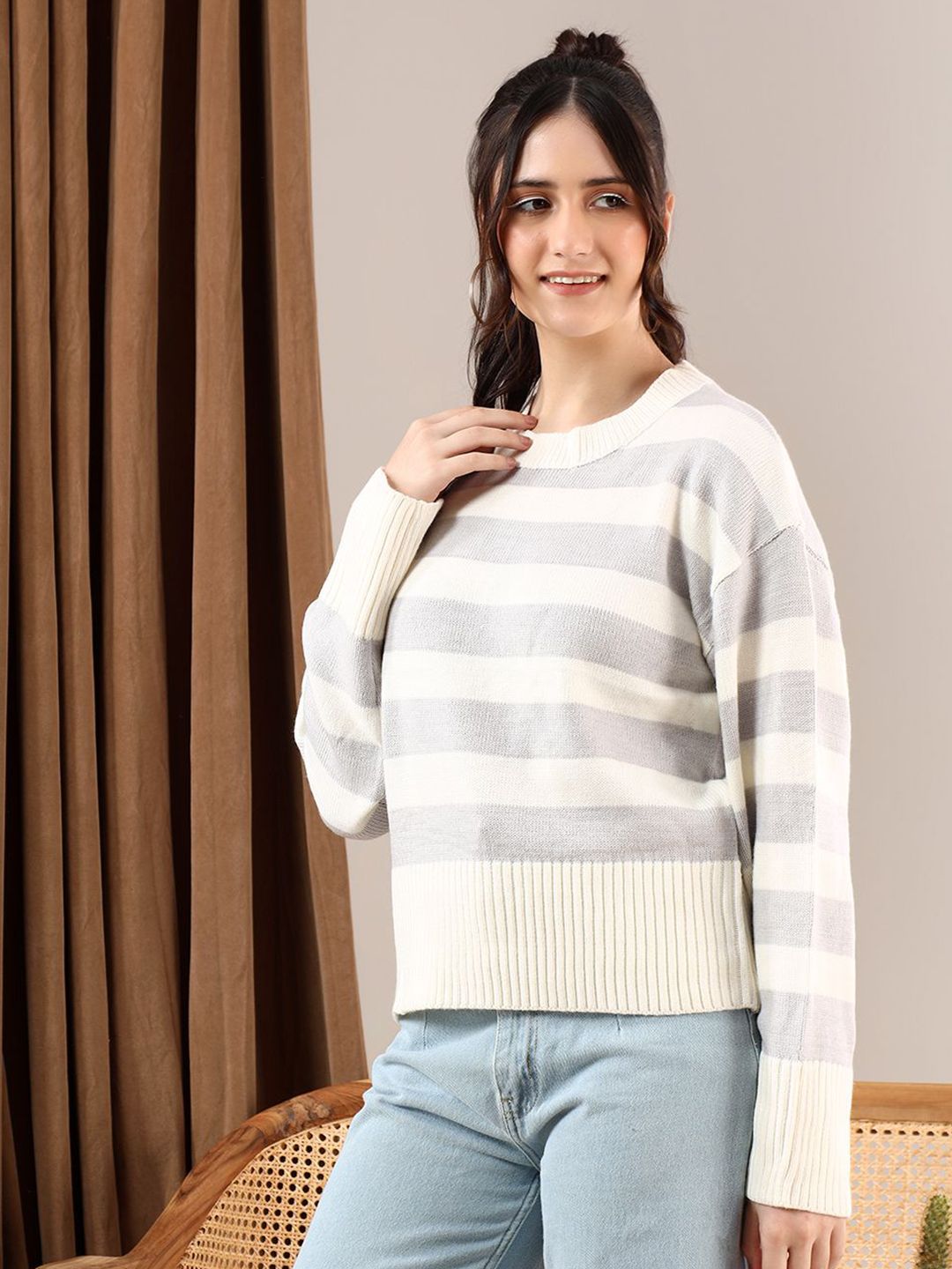 Kotty Women Colourblocked Pullover