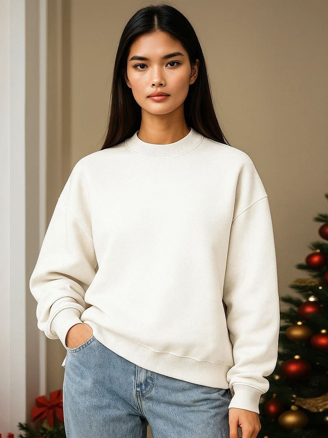 Kotty Women Round Neck Therma-Fit Sweatshirt