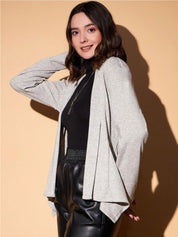 Kotty Long Sleeves Open Front Shrug