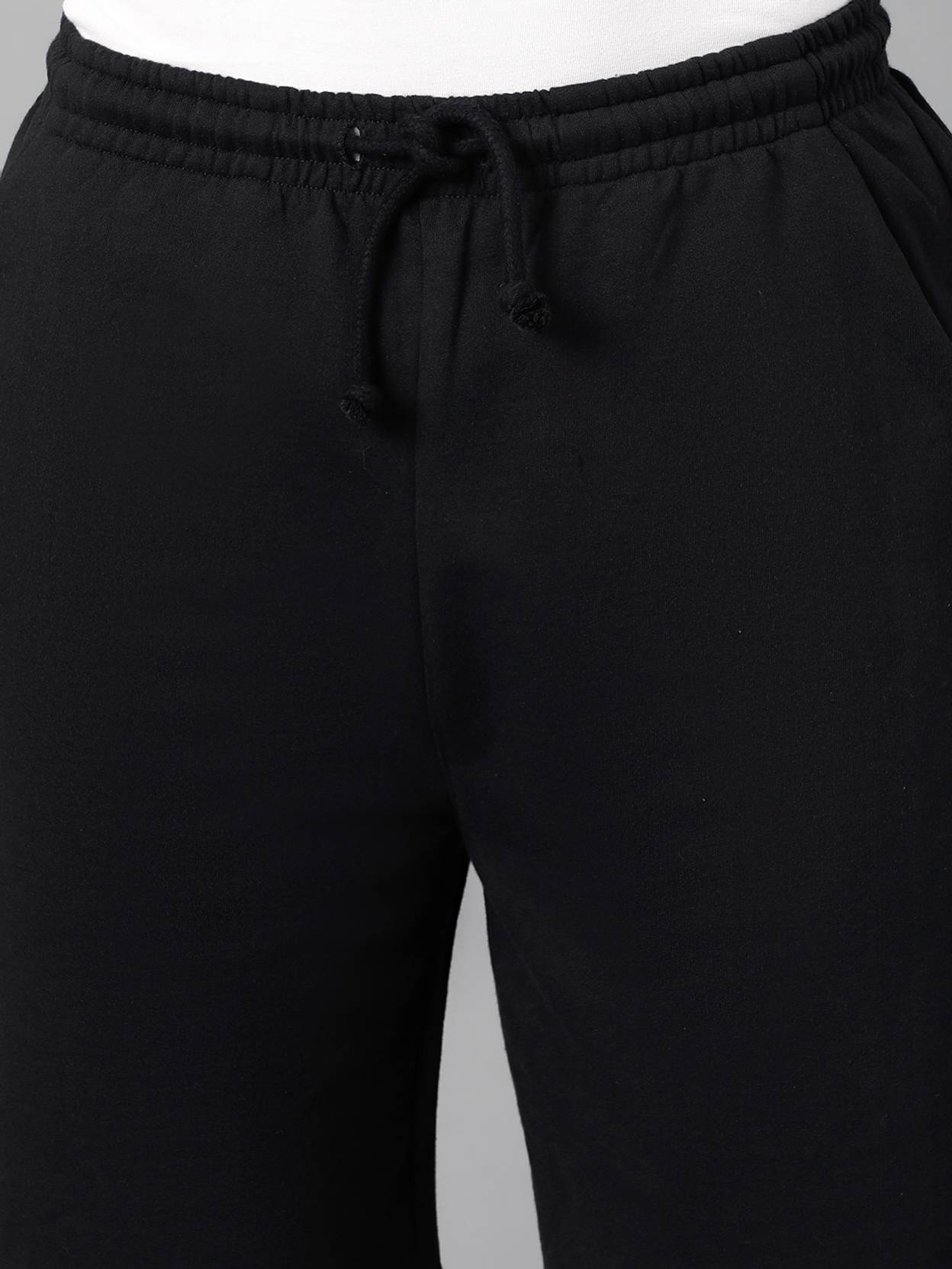 KOTTY  Solid Men Black Casual Shorts