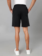 KOTTY  Solid Men Black Casual Shorts