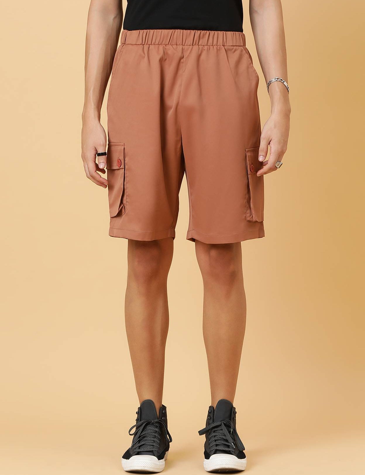 SolidMenBrownRegularShorts-0_jpg.jpg