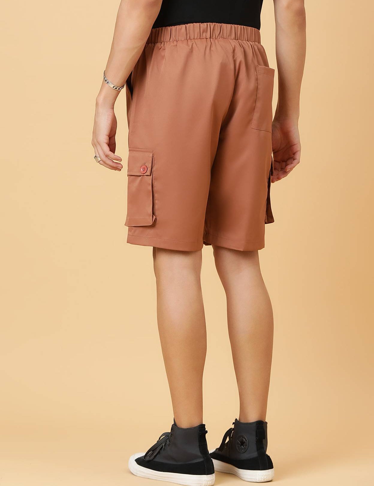 SolidMenBrownRegularShorts-3_jpg.jpg