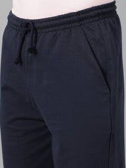KOTTY  Solid Men Dark Blue Casual Shorts