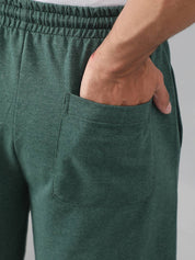 KOTTY  Solid Men Green Casual Shorts