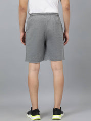KOTTY  Solid Men Grey Casual Shorts
