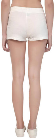 KOTTY  Solid Women Beige Regular Shorts