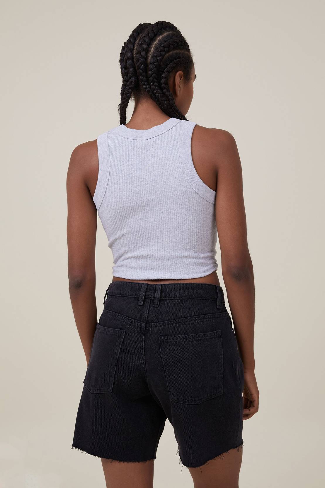 KOTTY  Solid Women Black Denim Shorts