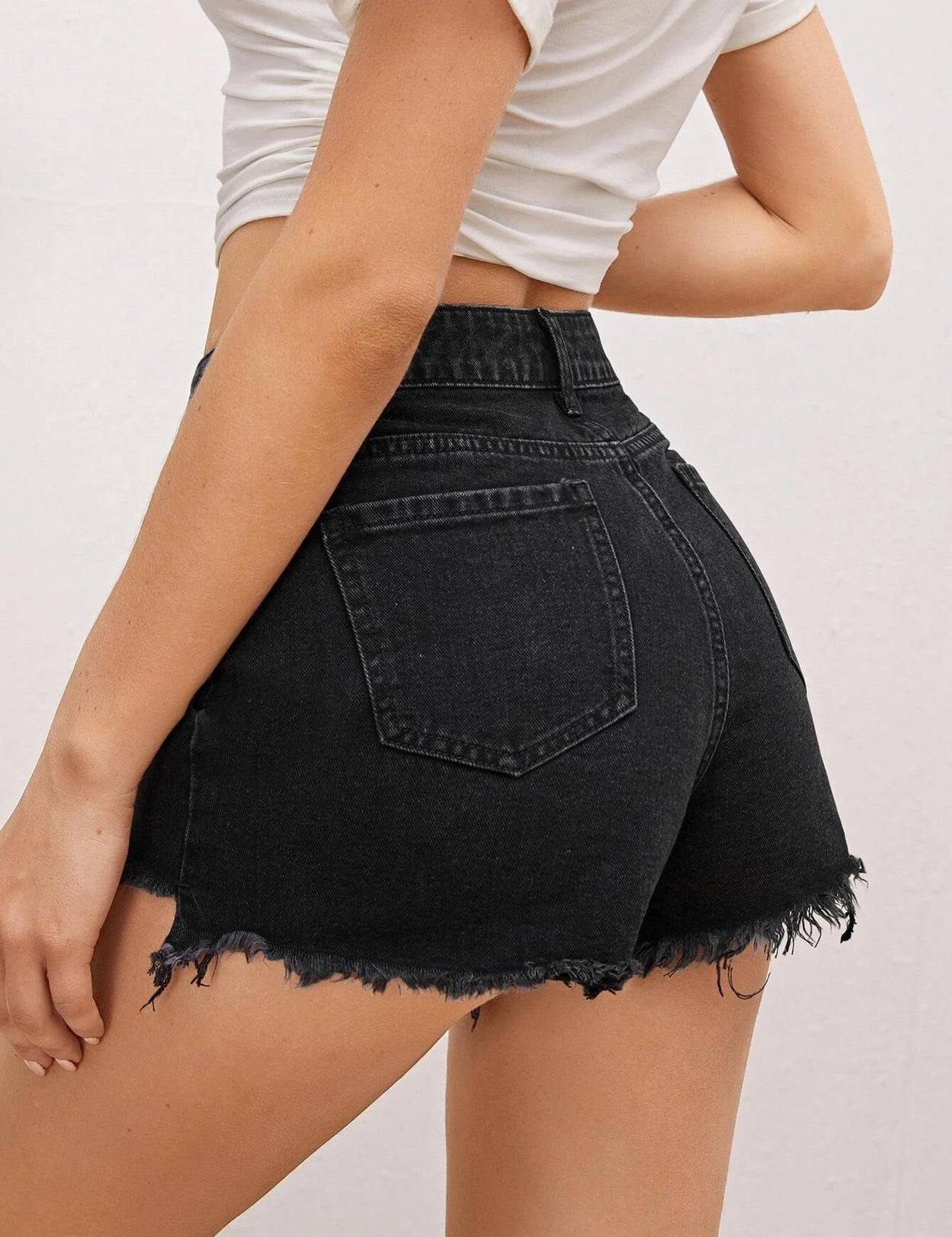 SolidWomenBlackRegularShorts-2_jpg.jpg