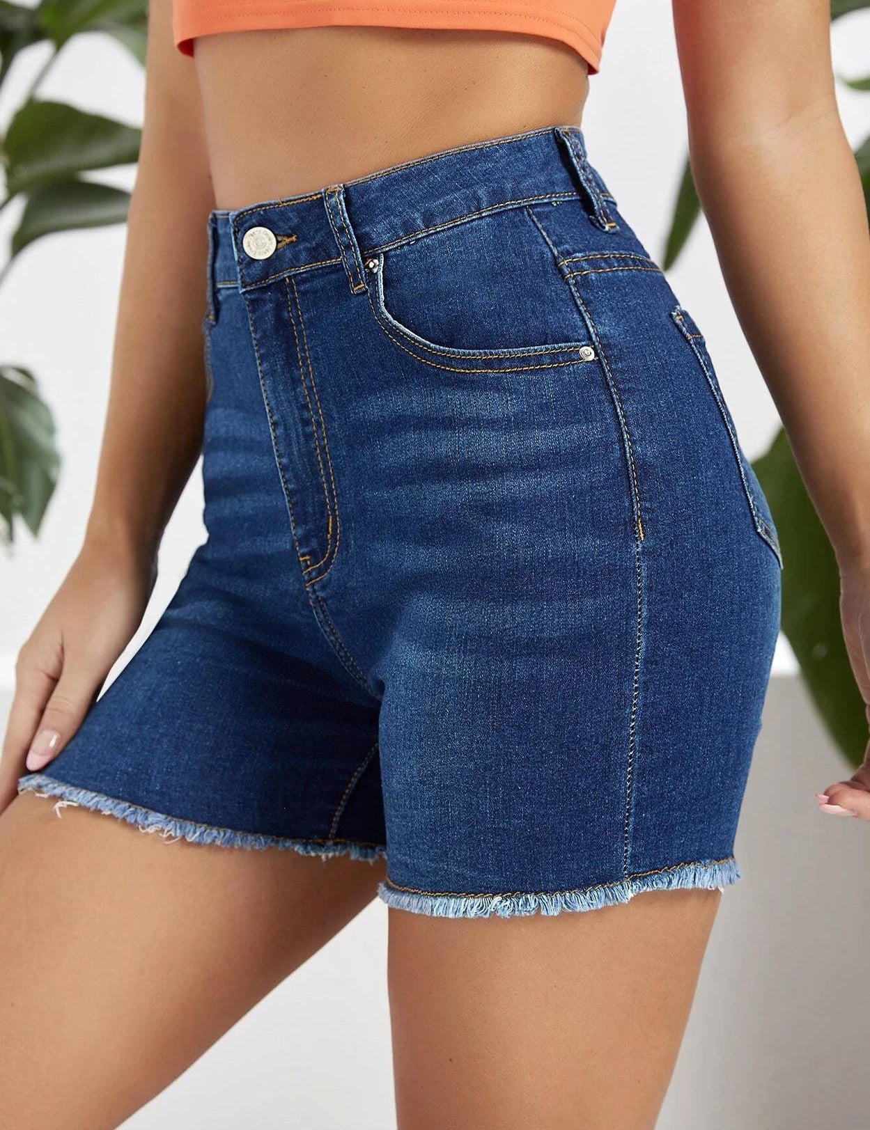 SolidWomenBlueRegularShorts-2.jpg_1.jpg