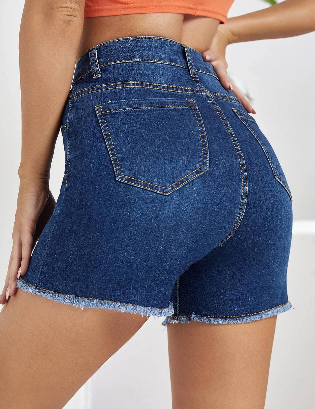 SolidWomenBlueRegularShorts-3.jpg_1.jpg