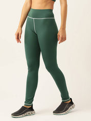 KOTTY  Solid Women Green Tights