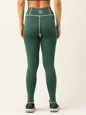 KOTTY  Solid Women Green Tights