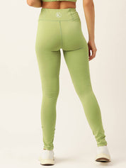 KOTTY  Solid Women Green TightsKOTTY  Solid Women Green Tights
