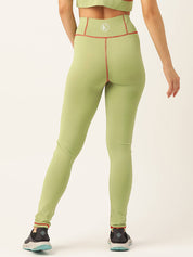 KOTTY  Solid Women Green Tights