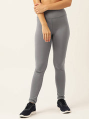 KOTTY  Solid Women Grey Tights