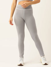 KOTTY  Solid Women Grey Tights