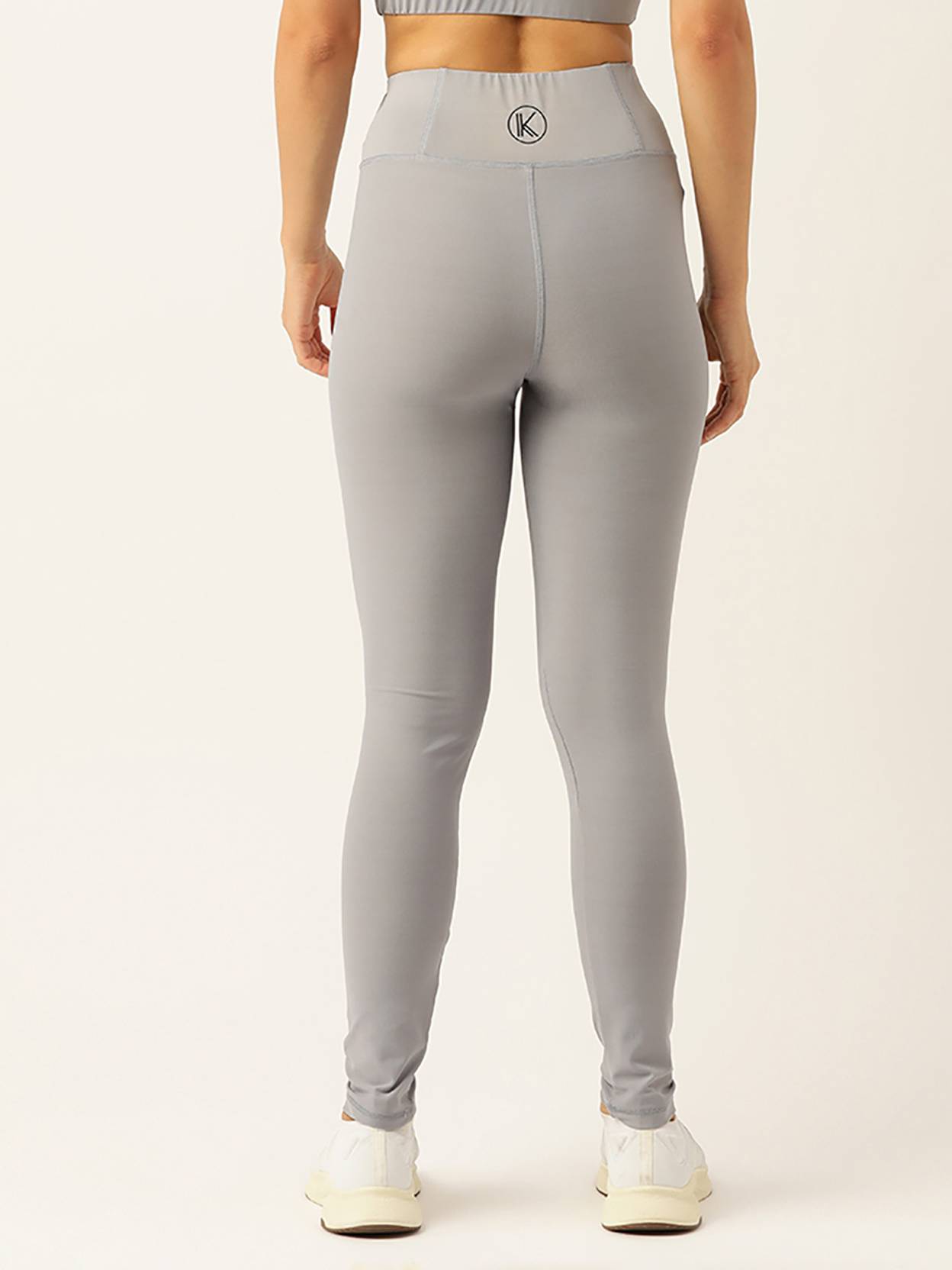 KOTTY  Solid Women Grey Tights