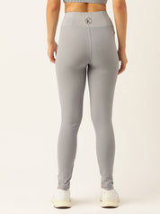 KOTTY  Solid Women Grey Tights
