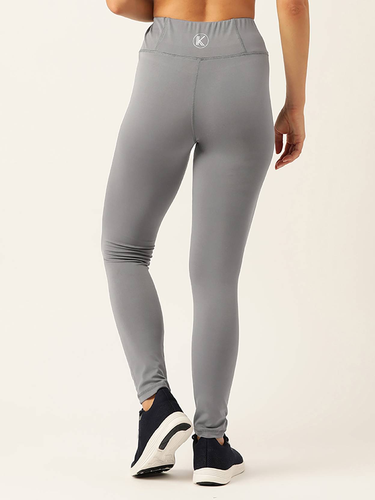 KOTTY  Solid Women Grey Tights