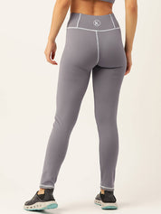 KOTTY  Solid Women Grey Tights