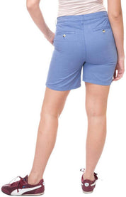 KOTTY  Solid Women Light Blue Denim Shorts