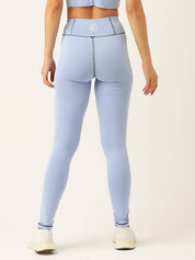 KOTTY  Solid Women Light Blue Tights