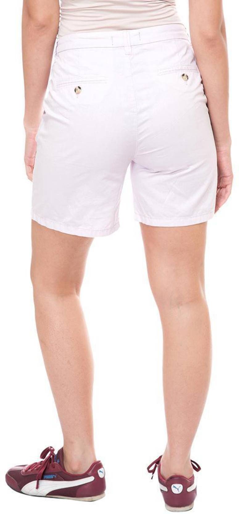 KOTTY  Solid Women Pink Regular Shorts