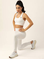 KOTTY  Solid Women White Tights