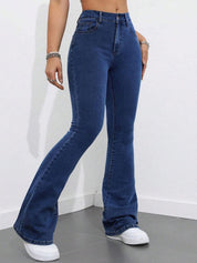 Kotty Women Bootcut High-Rise Stretchable Jeans