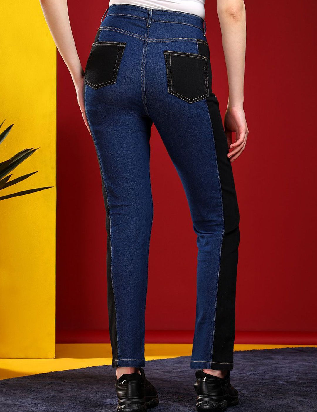 Kotty Women Jean Skinny Fit High-Rise Stretchable Jeans