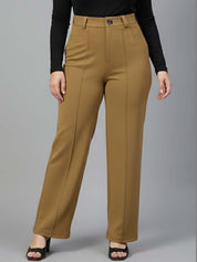 Kotty Women Chic High-Rise Workwear Pants